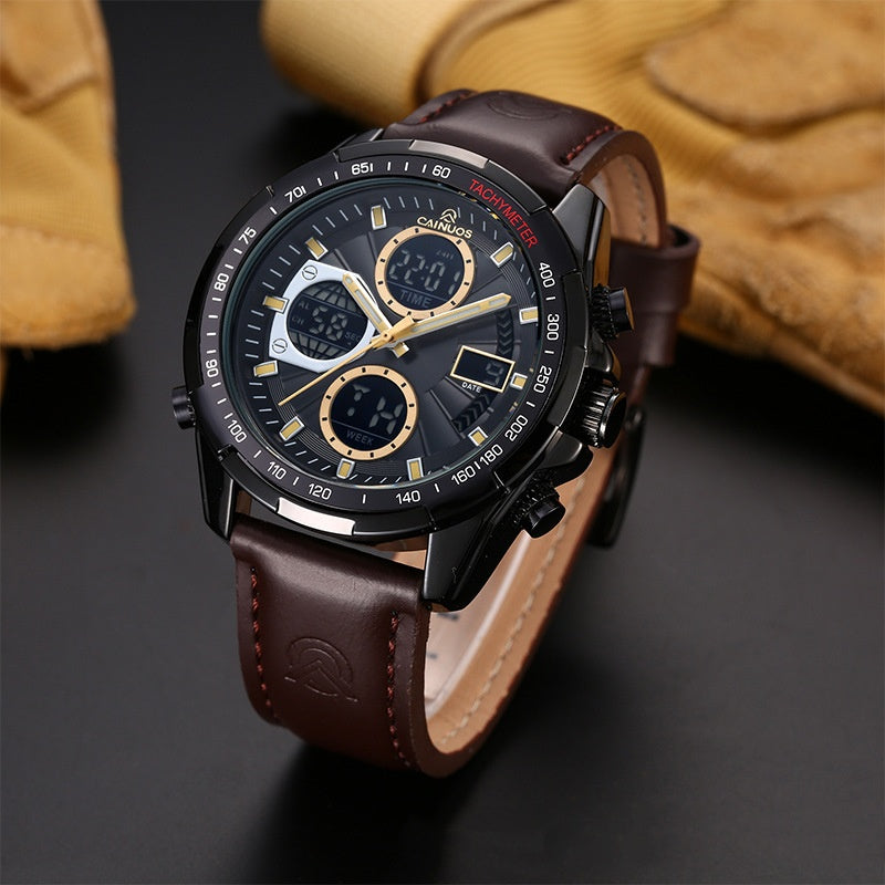 Waterproof Luminous Multifunctional Quartz Digital Watch - Zentrova Waterproof Luminous Multifunctional Quartz Digital Watch - Zentrova